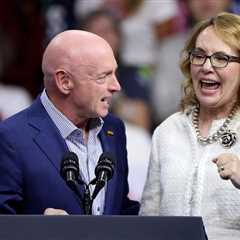 Mark Kelly’s Wife BURSTS OUT LAUGHING as Pete Hegseth Announces Federal Investigation Into Her Husband