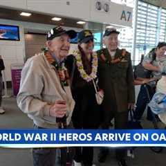 World War II veterans return to Oahu for 84th anniversary of Pearl Harbor attack