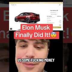 Elon Musk Finally Did THIS in Crypto😨🚨