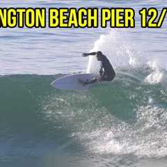 Fun Surf Before The Fog Rolled In At The Huntington Beach Pier! (December 12th 2025 RAW Video)