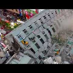 People run away, buildings are collapsed! A powerful earthquake rocks Japan
