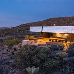 Topped With a Massive Metal Roof, a Futuristic Desert House Seeks $2.1M