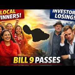 Maui Real Estate UPDATE- Vacation Rental BAN Bill 9 Passes