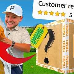 I Bought THE BEST BUDGET Golf Clubs ONLINE! (FROM TEMU!)