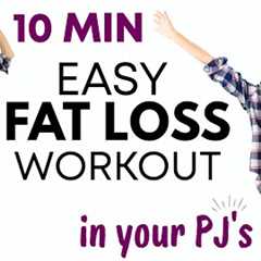 10 Min Fat Loss Workout  | Weight Loss Exercises at Home | In your Pjs! by Lucy Wyndham-Read