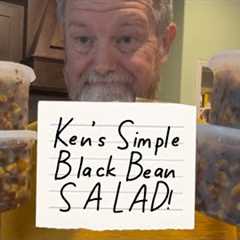 Simple Black Bean Salad | Simple Foods That Helped Me Lose 100 Pounds