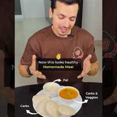 How to make a HEALTHY and BALANCED MEAL for Weight Loss 🍽️