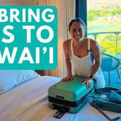 Our Complete HAWAII PACKING Guide: No Overpacking, No Regrets (Your Packing List!)