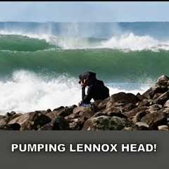 Surfing Lennox Head Clean & Pumping!