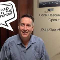 How to find Open Houses on Oahu - Hawaii Real Estate Oahu Open Houses