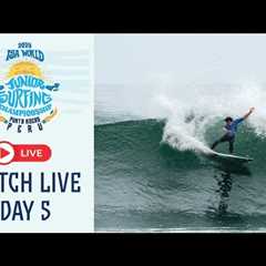 LIVE NOW!  - Competition Day 5 - 2025 ISA World Junior Surfing Championship