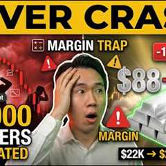 Silver Crash | 41,000 Traders LIQUIDATED Overnight – COMEX Margin Hike Drops Silver $88 to $74