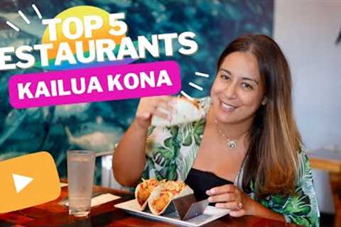 TOP 5 RESTAURANTS TO GET FISH TACOS in Kailua Kona | The Big Island of Hawaii