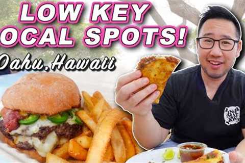 Secret Food Trucks Only Locals Know! [Oahu, Hawaii] || Hidden Gems Food Tour