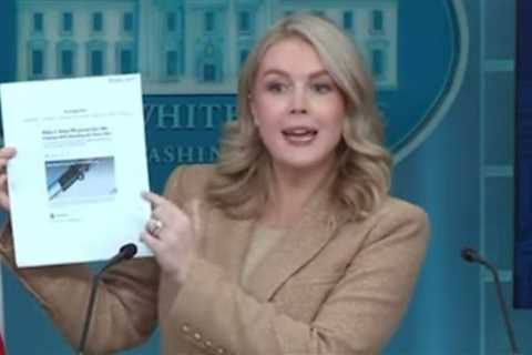 WATCH: Press Sec Karoline Leavitt SAVAGES the New York Times for Claiming Trump is Unfit for the Presidency While Claiming Biden is “100% Fine” and “Healthy and Vigorous”