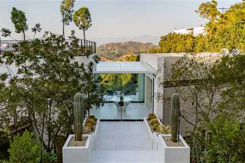 An Architectural  Retreat With Unobstructed Views of Laurel Canyon Lists for $3.8M