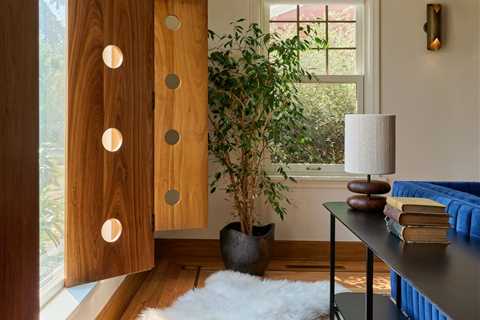 How They Pulled It Off: Playful Custom Wood Shutters Open Up a Historic Home