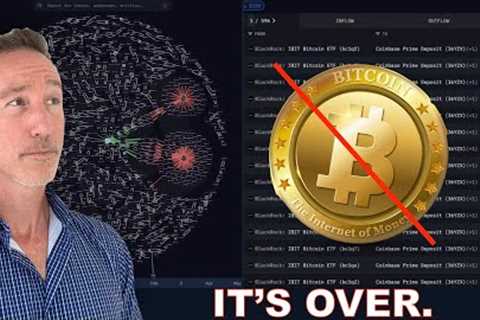 IT'S OVER. Bitcoin & Crypto REKT. BlackRock SELLS. Lower For Longer.