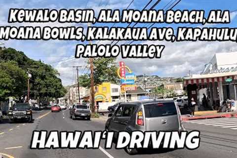 Honolulu City Drive — Kewalo Basin, Ala Moana, Waikiki & Palolo Valley (Dec 2025)