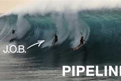 Pipeline epic conditions - 12.4.25 surfing full highlights