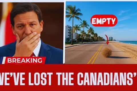 MILLIONS Are Leaving: Florida Governor PANICS After Canadian Snowbirds Leave Florida!