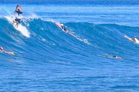 Clean Sunset Beach Surfing 12/3/25 North Shore O'ahu Hawaii