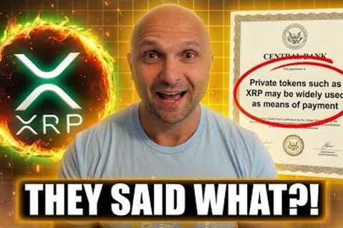 Ripple XRP News - THEY SAID WHAT?! 😳 A Central Bank Just Dropped an XRP Bombshell (MUST WATCH)