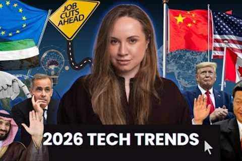 Tech Trends 2026: Global Job Market, US/China/Gulf/Europe Divide, AI Theme of the Year