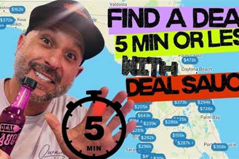 Find a Deal Under 5 Minutes Using Deal Sauce (Step-by-Step) 🏠