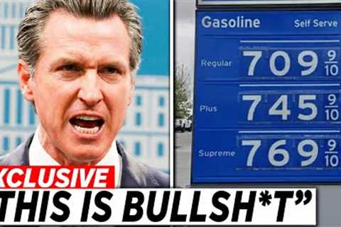 Governor Of California PANICS After Chevron LEAVES California!