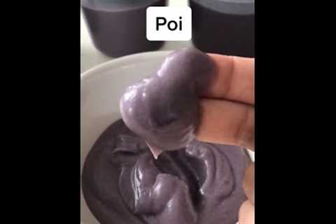 HAWAIIAN FOOD - HOW I MAKE POI (NONTRADITIONAL) #shorts