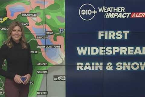 California Weather | First big storm of the water year