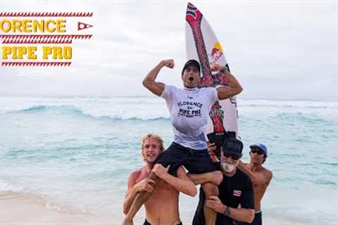 Final: Eli Hanneman takes down North Shore powerhouses for Florence Pipe Pro win