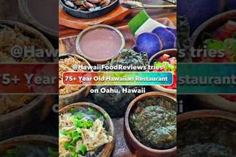 75+ Year old Hawaiian Food Restaurant in Hawaii. #HawaiianFood #HighwayInn #HawaiiFood #Hawaii