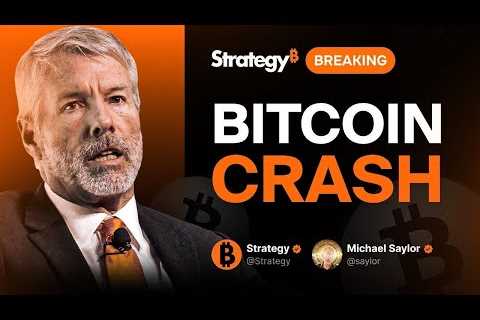 Michael Saylor on Bitcoin Crash & MSTR Stock Drop – BTC Price Analysis