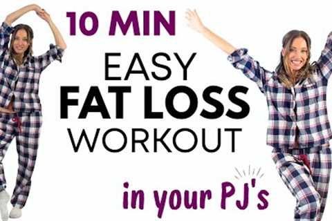10 Min Fat Loss Workout  | Weight Loss Exercises at Home | In your Pjs! by Lucy Wyndham-Read