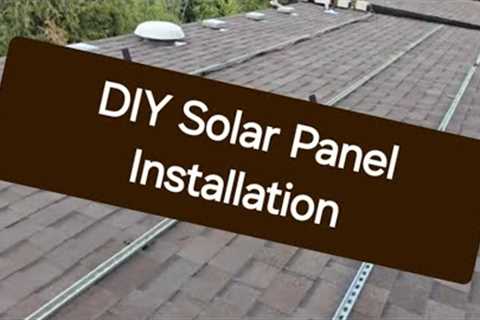 Solar Panel Rooftop Install: Mounting, Wiring, and Combining Arrays in 2024.