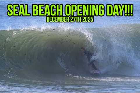 OPENING DAY AT SEAL BEACH!!! (December 27th 2025 RAW Video)
