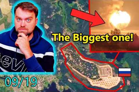 Update from Ukraine Crazy! A biggest Ruzzian Ammunition Warehouse Kaboomed Huge defeat for Putin