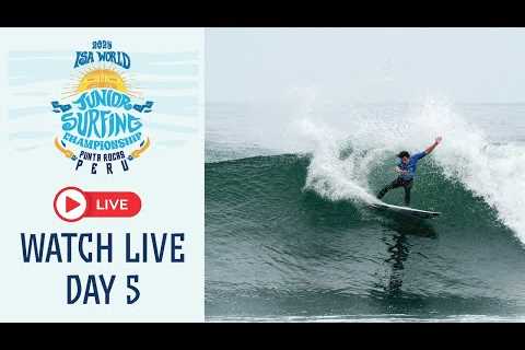 LIVE NOW!  - Competition Day 5 - 2025 ISA World Junior Surfing Championship