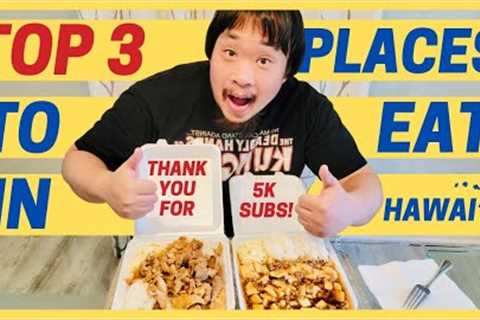 Must Try Top 3 Places to Eat in Honolulu Hawaii