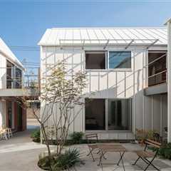 In Tokyo, Four Volumes Form a Miniature Village Where a Family Writes, Draws, and Plays Music