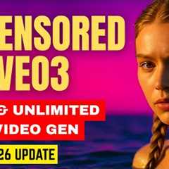 UNCENSORED VEO 3 !! New 2026 AI Video Generator ranks No1 || FREE AI Video Generator
