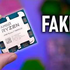 Beware! Fake Ryzen 7800X3D CPUs are being sold