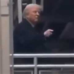 Trump Flips Off Heckler Who Shouts Pedo Slur During Visit to Ford Plant in Michigan – White House Defends Trump! (VIDEO)
