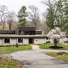 Asking $1.8M, This Angular Home Near Philly Has a Surprisingly Curvaceous Interior