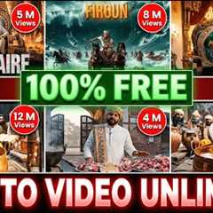 Unlimited FREE AI 4K📺Video Generator | Open Source Text to Video AI | Image to 4k Video Maker 2026