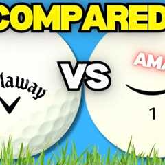 Amazon Basics vs Callaway Supersoft Golf Ball — One of These Could Ruin Your Game! 