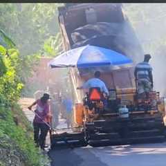 FINALLY THE ROAD AS DUN FIX FOR OVER 10 YEARS 