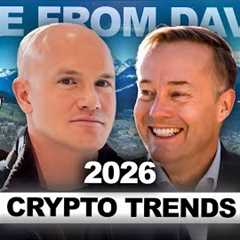 Coinbase CEO's Top 3 Crypto Trends for 2026 + More from Davos!